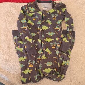 Old Navy 5T Dinosaur Pajama Footless Onesie